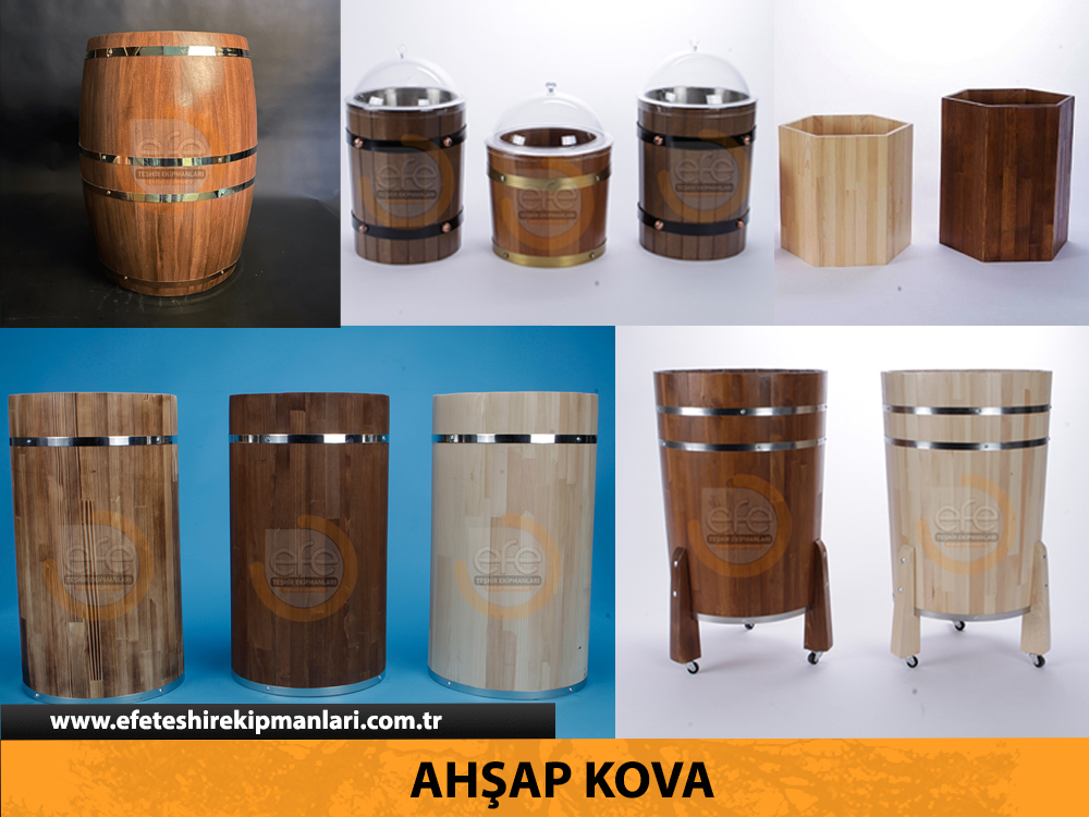 Ahşap Kova