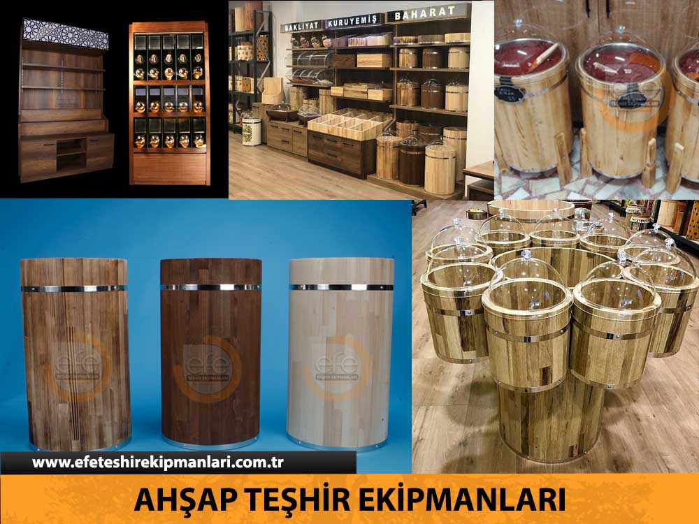 Ahşap Teşhir Ekipmanları