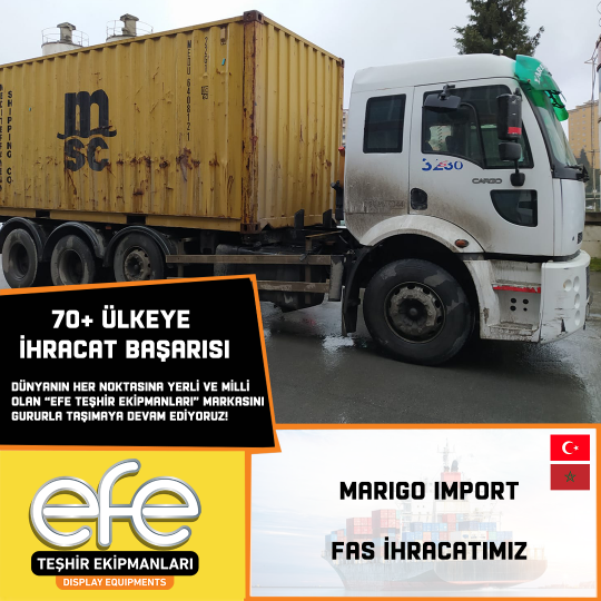 Marigo İmport - Casablanka  Fas İhracatımız