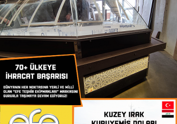Kuzey Irak - Masif Kuruyemiş Dolabı İhracatımız