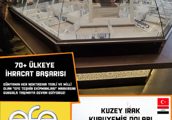 Kuzey Irak - Masif Kuruyemiş Dolabı İhracatımız
