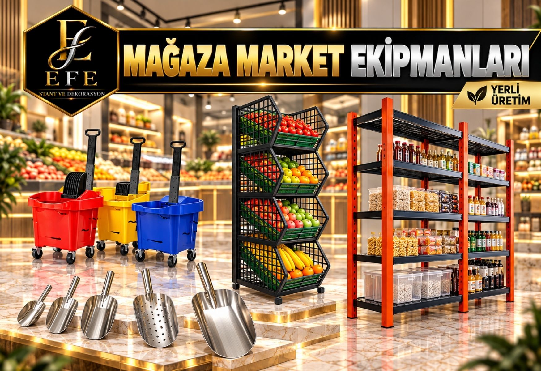 Mağaza ve Market Ekipmanları