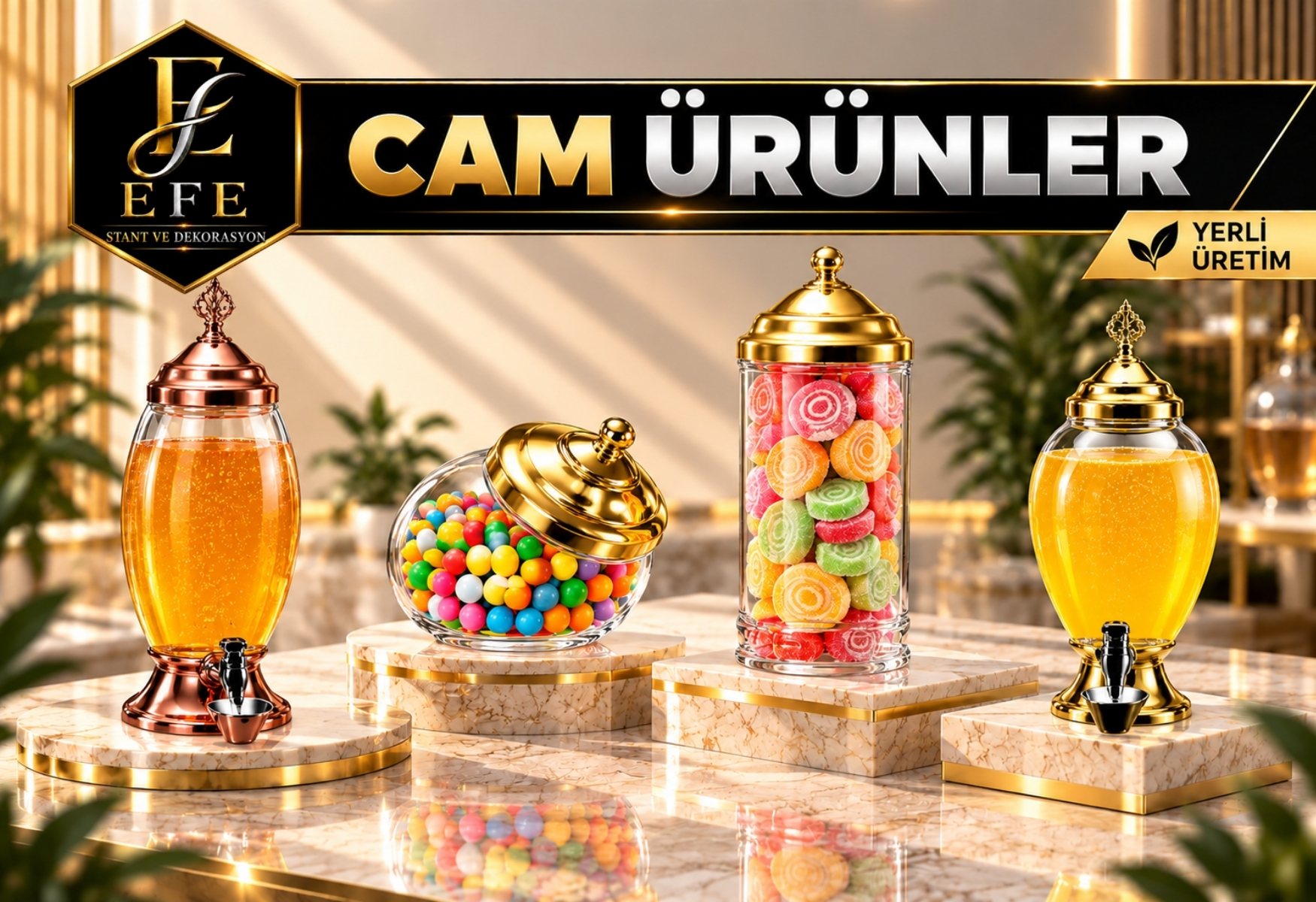 Cam Teşhir Ekipmanları