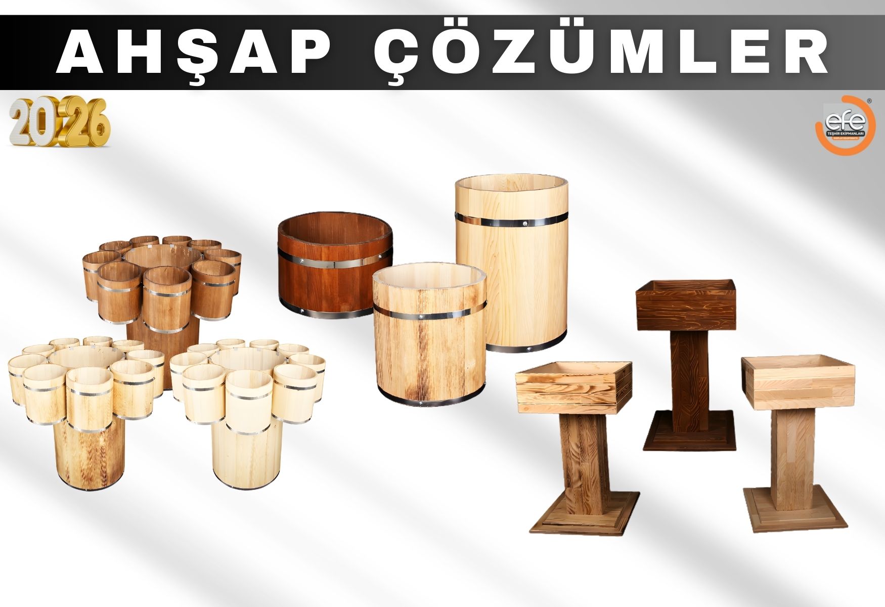 Ahşap Teşhir Ekipmanları