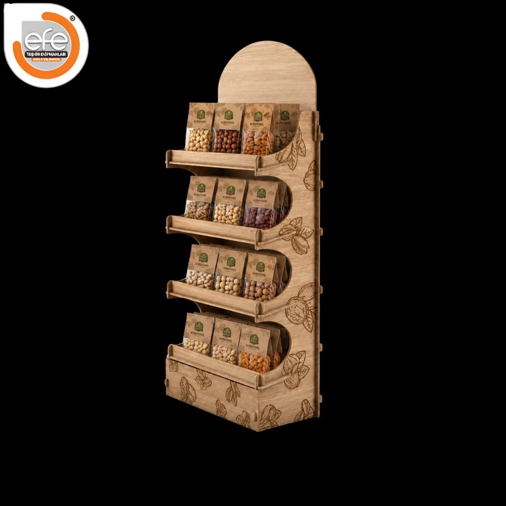 Demonte Ahşap Stand