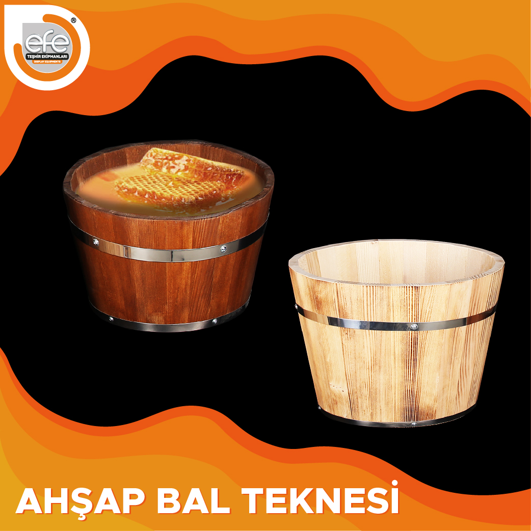 Ahşap Bal Teknesi