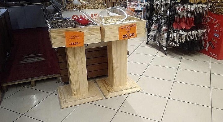 Masif Ahşap Kare Havuz