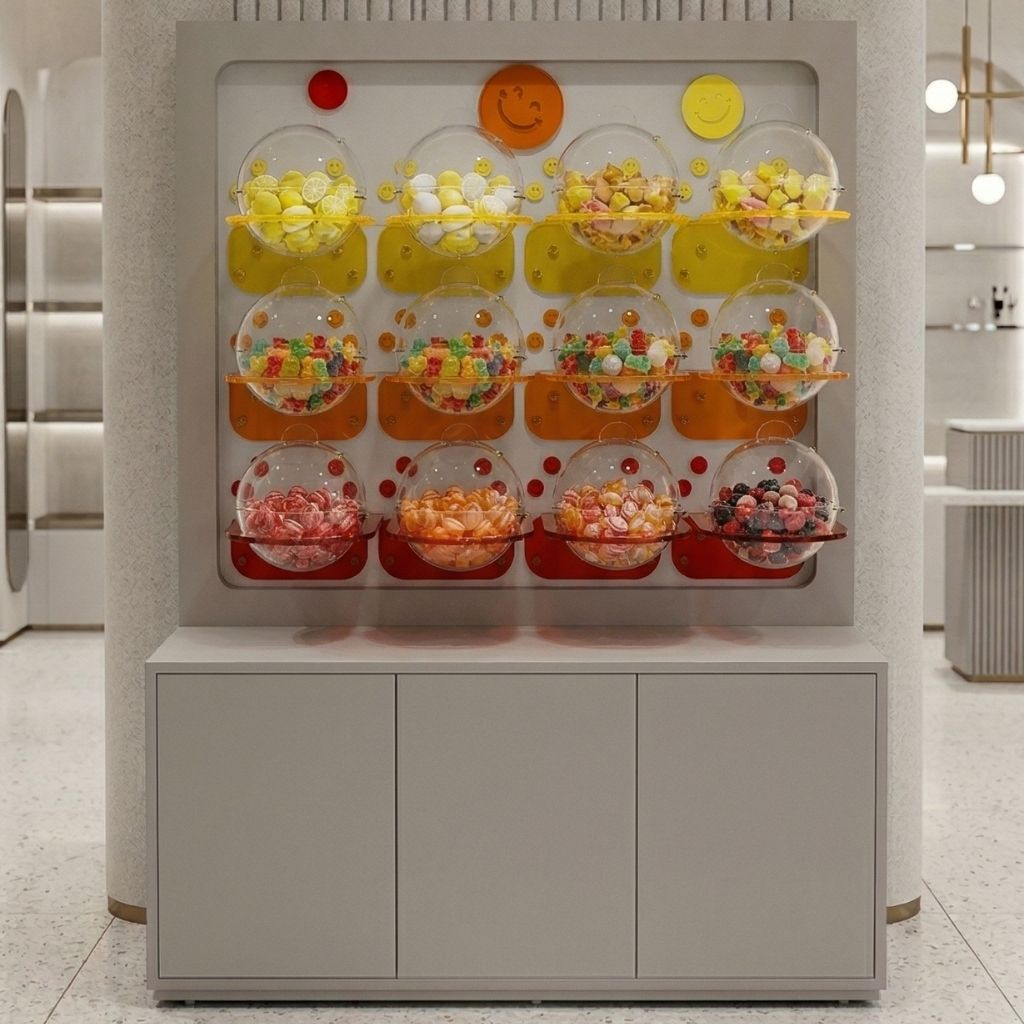 Küre Kutulu Şekerleme Standı