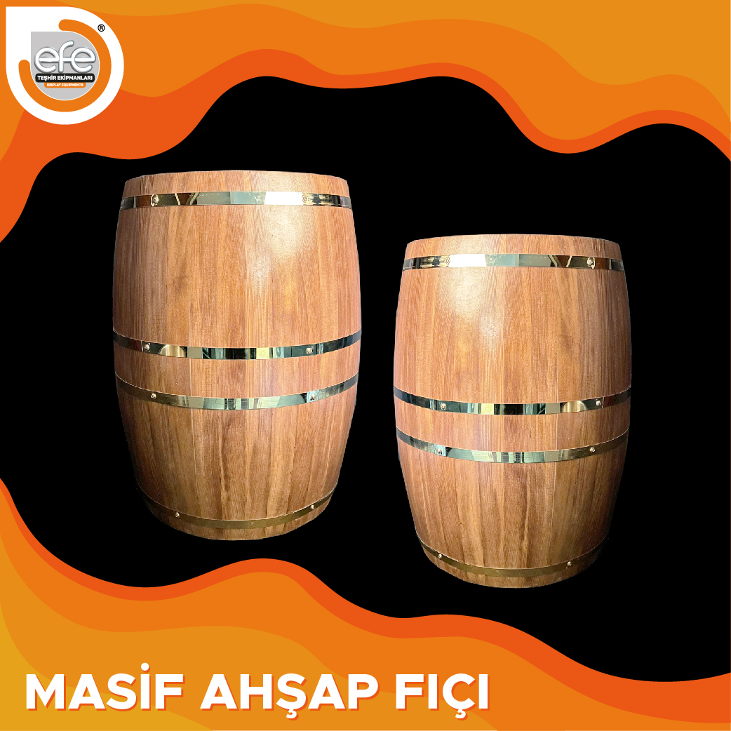 Masif Ahşap Fıçı